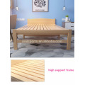 Hohe Qualität Single Folding Bed Preis Folding Imported Pinus Sylvestris Einzelbett Holz